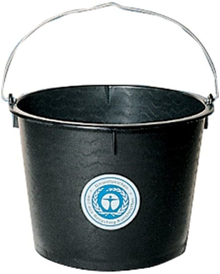 Baueimer Polyeth.-Regen. schwere Ausf schwarz 20 L ; JOPA (1102011)