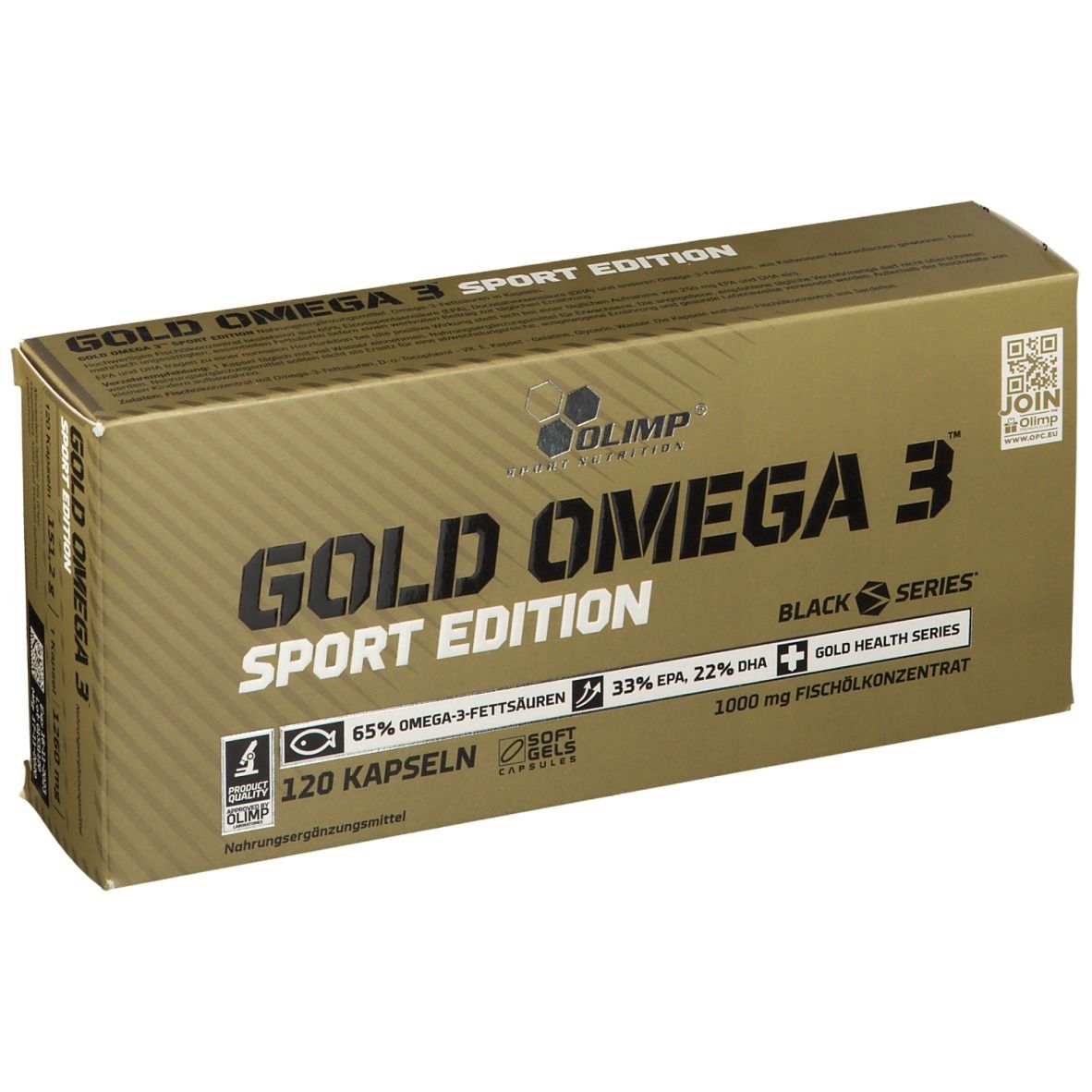 Olimp Gold Omega 3 Sport Edition 120 St Kapseln