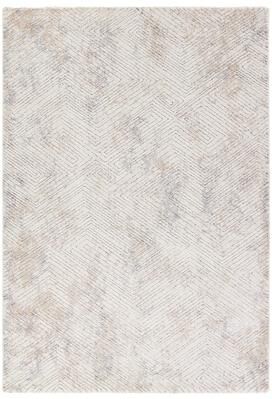 Juniper Home Major Geometric Cream/Silver Runner Rug