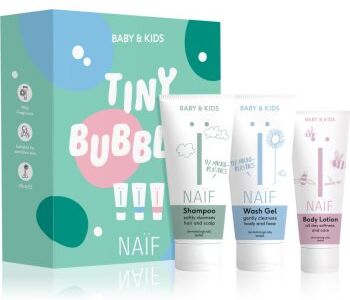 Naif Baby & Kids Tiny Bubbles coffret para bebés 0+ . Baby & Kids Tiny Bubbles