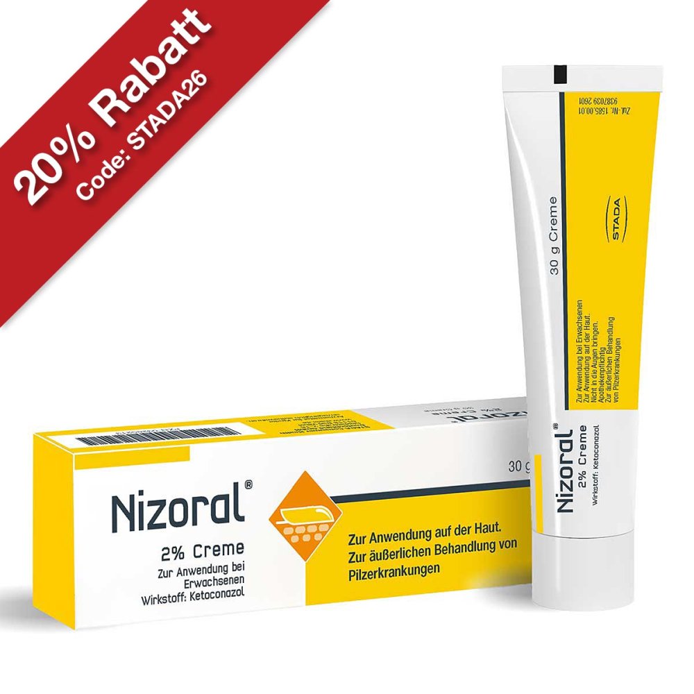 STADA Consumer Health Deutschland GmbH Nizoral 2% Hautpilz Creme 03265213