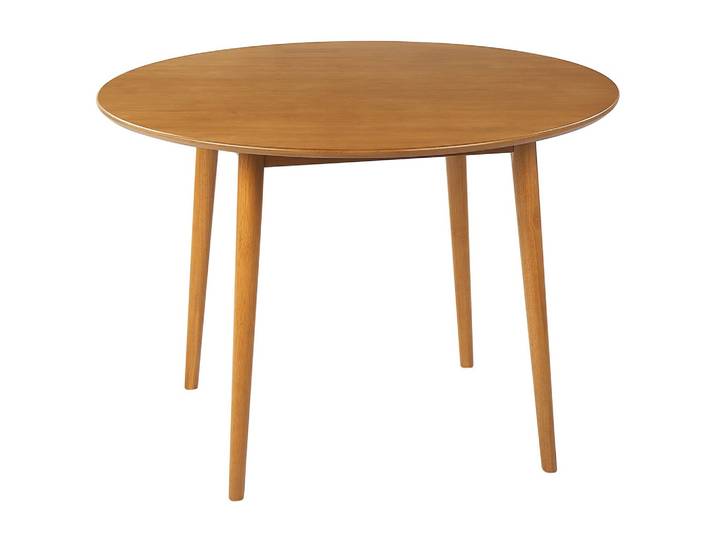 ESSTISCH 110/110/75 cm Hellbraun Rund Radan