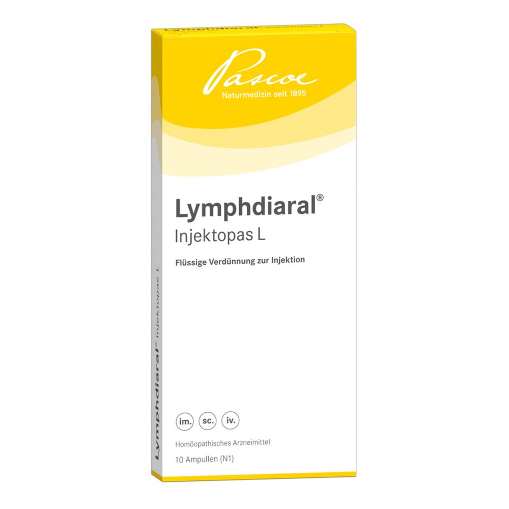 Pascoe pharmazeutische Präparate GmbH Lymphdiaral Injektopas L Ampullen 00788407