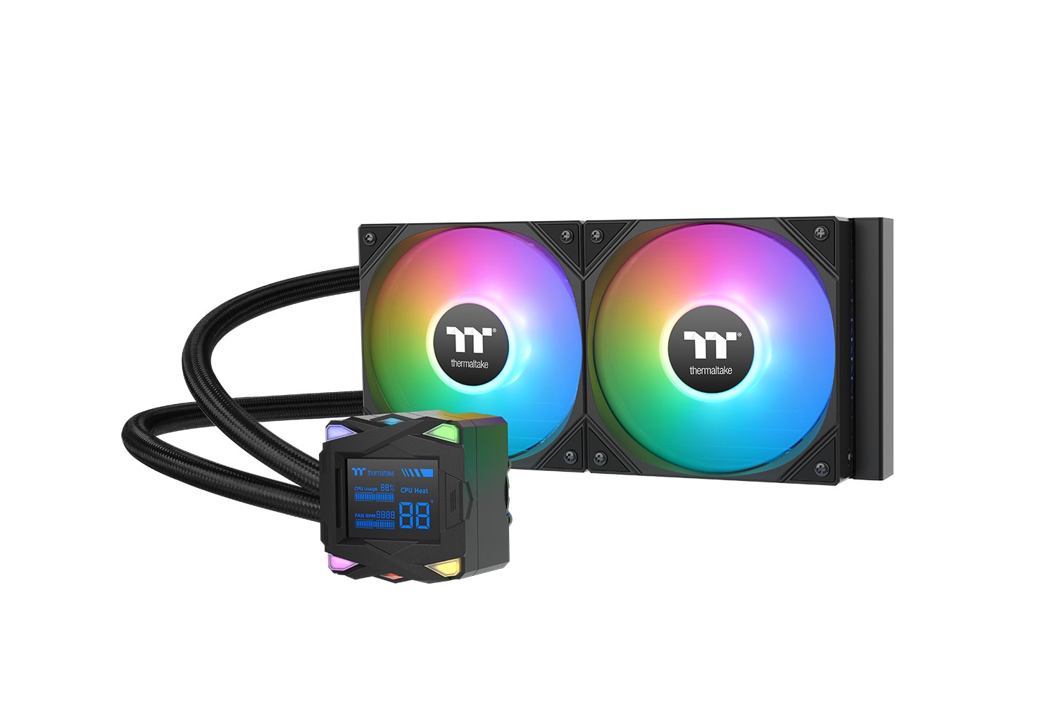 THERMALTAKE LA240-S ARGB Sync All in One Wasserkühlung CL-W461-PL12SW-A
