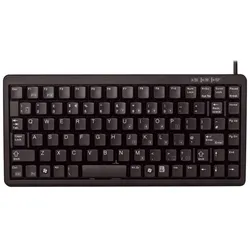 Cherry G84-4100 Compact Kabelgebundene Tastatur PN-Layout USB schwarz