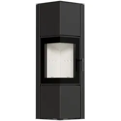 ILDNORD Kaminofen ODYN/M/L 8kW Ø 150 Stahl Holzofen Wärmequelle Standkamin schwarz