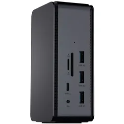 ProXtend DOCK2XUSB4 (USB-C, 15 Ports), Dockingstation + USB Hub, Grau