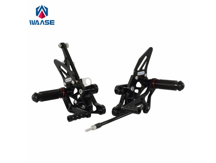 Waase – repose-pieds réglables pour Yamaha FZ1, FZ1S, Fazer 1000, 2006, 2007, 2008, 2009, 2010-2016