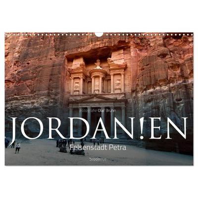 Jordanien – Felsenstadt Petra (Wandkalender 2026 DIN A3 quer), CALVENDO Monatskalender