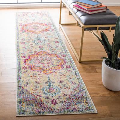 SAFAVIEH Crystal Floretta Vintage Boho Medallion Rug