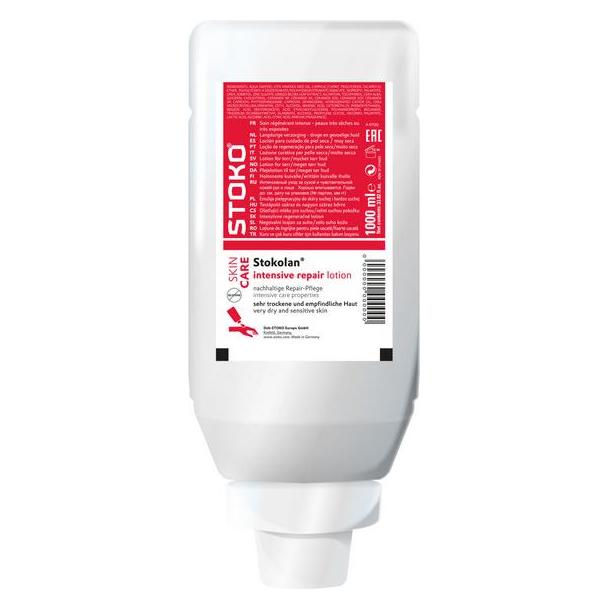 SC Johnson Stokolan intense pure 1 L Pflegelotion, 99036430 Pflege für sehr trockene, empfindliche Haut (1000 ml) (99036430)