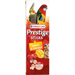 Versele-Laga Prestige Sticks Großsittiche mit Mango & Hagebutte 8x2 Stück