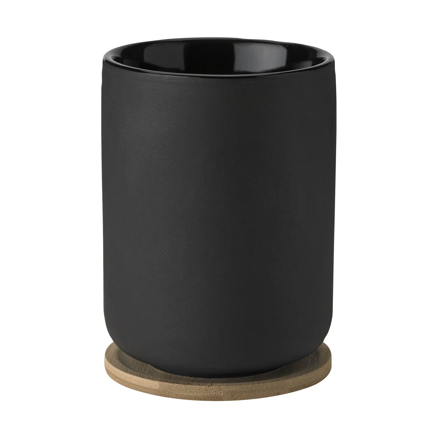 Stelton Theo thermosbeker met onderzetter 25 cl Black