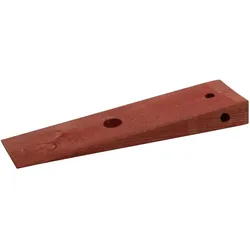 Dönges, Holzverbinder, Rüstholz EGS, rot lasiert Holzkeil 5 x 12 x 45 cm