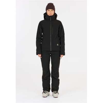 Skihose SOS "Cervinia", Damen, Gr. XL, US-Größen, schwarz, 86% Polyamid, 14% Elasthan, unifarben, lang, Hosen Skihose, Mit 15.000 mm Wassersäule