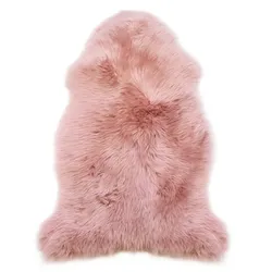 Lammfell AGNELLO rosa (BT 95x50 cm) - BT 95x50 cm