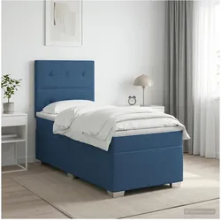 vidaXL, Boxspringbett, Boxspringbett (90 x 200 cm)