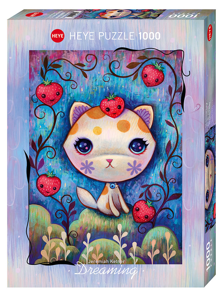 HEYE 1.000tlg. Puzzle "Strawberry Kitty" - ab 12 Jahren - onesize