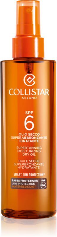 Collistar Special Perfect Tan Supertanning Moisturizing Dry Oil Trockenöl zum bräunen SPF 6 200 ml