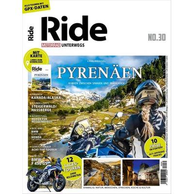 RIDE No. 30 Pyrenäen, Taschenbuch von , Motorbuch Verlag, 978-3-613-32287-5