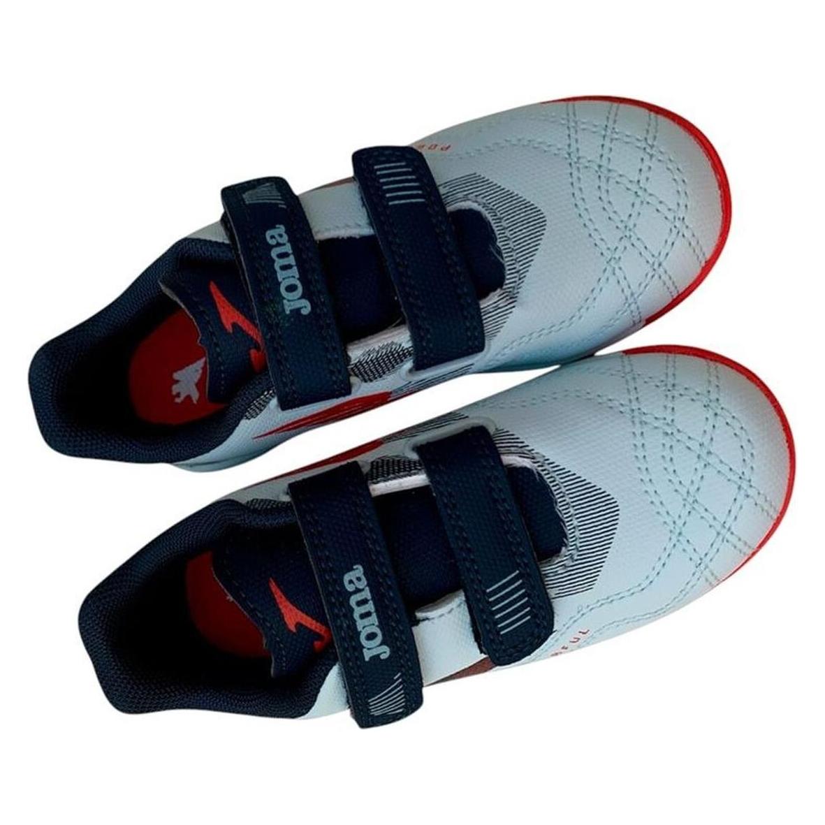 Joma Hallenfussballschuhe für Kinder Powerful 2505 Weiss (28) (62224612)