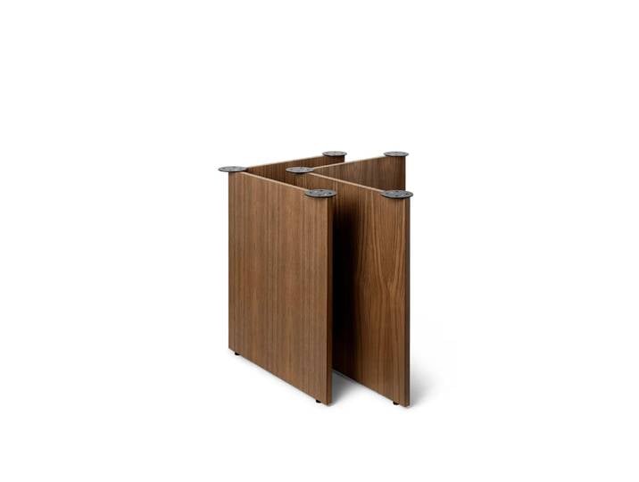 Ferm Living Mingle Tischbeine 2er Pack Walnut veneer, w68