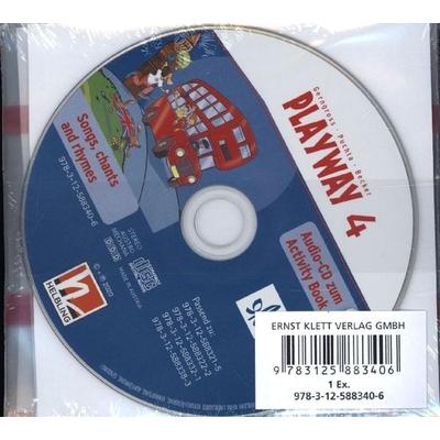 Playway 4. Ab Klasse 3 - , CD, 9783125883406