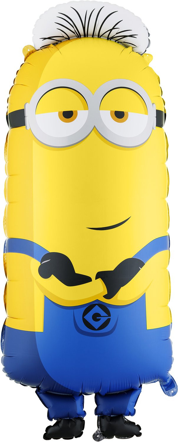 PARTYDECO Folieballon Tim Minions 40 x 100 cm