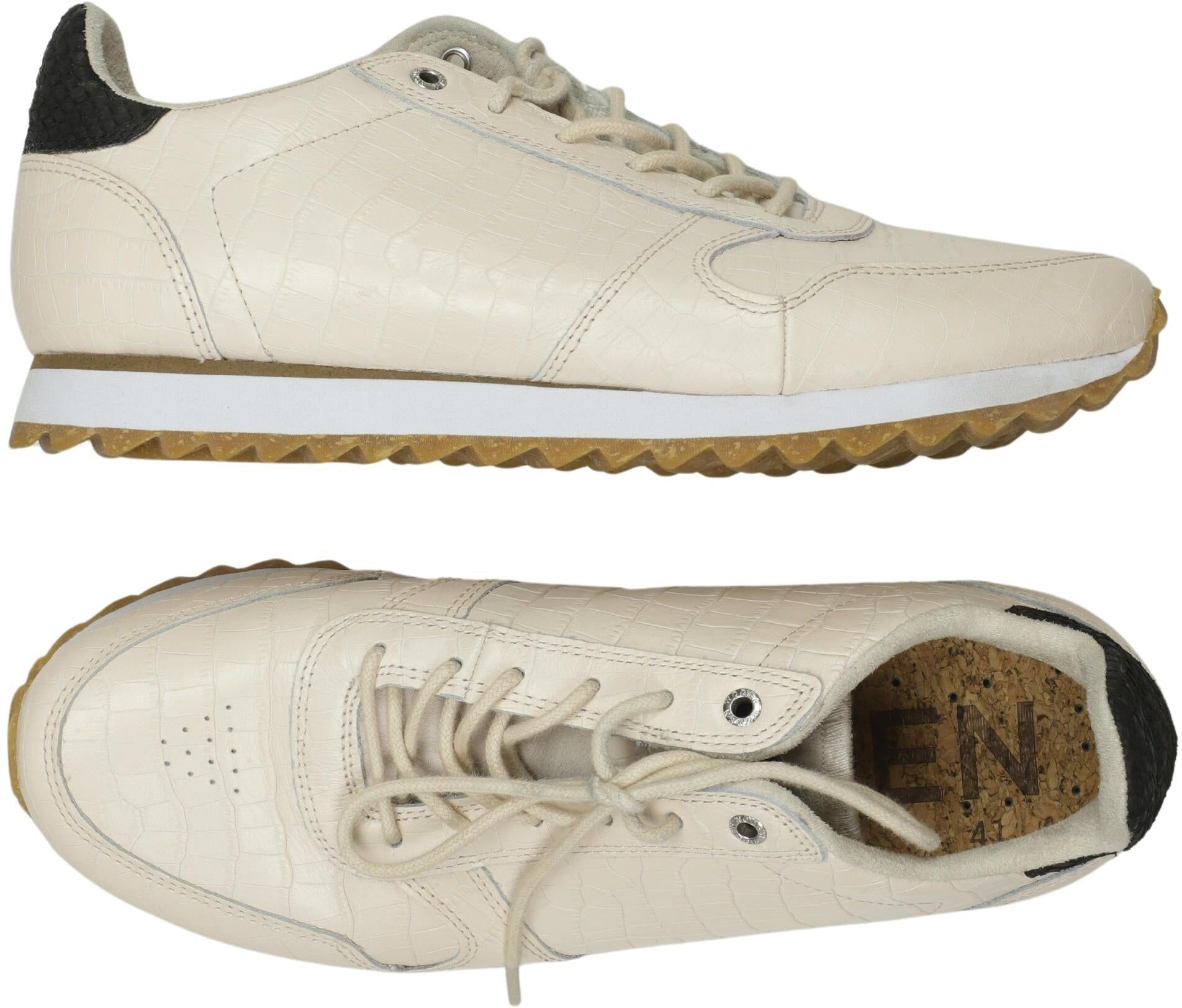 Woden Damen Sneaker, Cremeweiß, Gr. EU 41, kein / Etikett - Second Hand