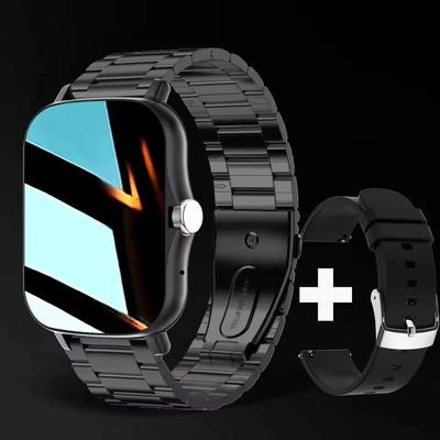 Uplift Treasures Full Touch Bluetooth Smart Watch Music Playback Sleep Fitness Tracker bk20szstrap