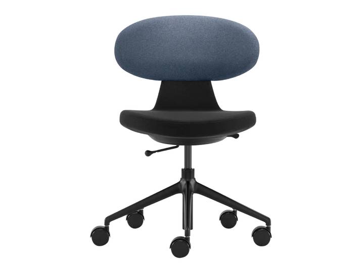 Bürostuhl Simplex 3D, Girsberger, graublau/schwarz, Textil