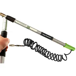 Axis Line Profi Wasserteleskopstange 4 Meter mit Wasserschlauch und Gleitstein 2 teilig incl. Axis Line Grip Protector