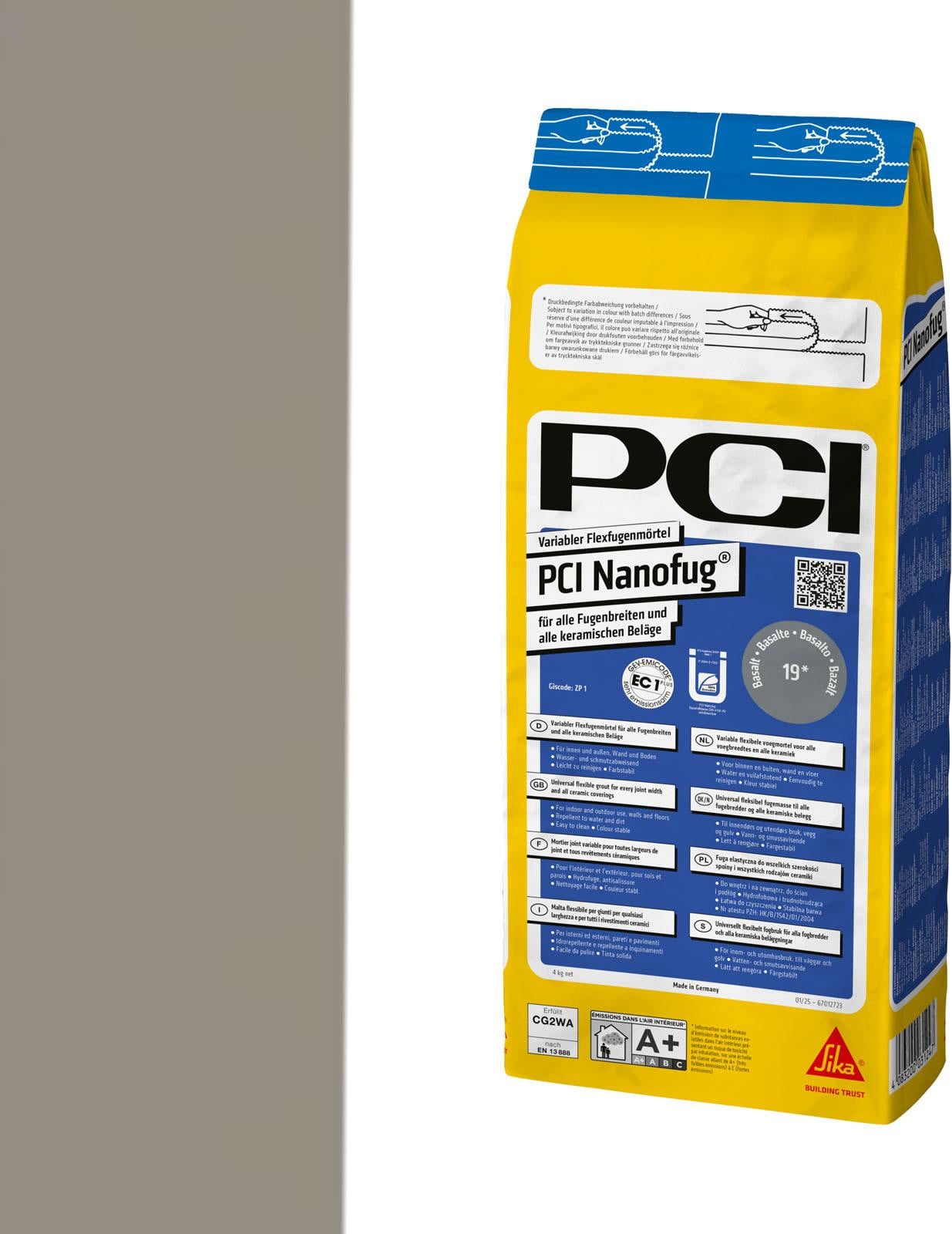 PCI Nanofug Nr. 31 Cementgrijs 4 kg van PCI Augsburg