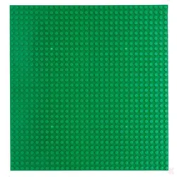 Klemos KL-20052 Klemmbaustein Grundplatte 32x32 Dunkelgrün beidseitig (25cmx25cm)