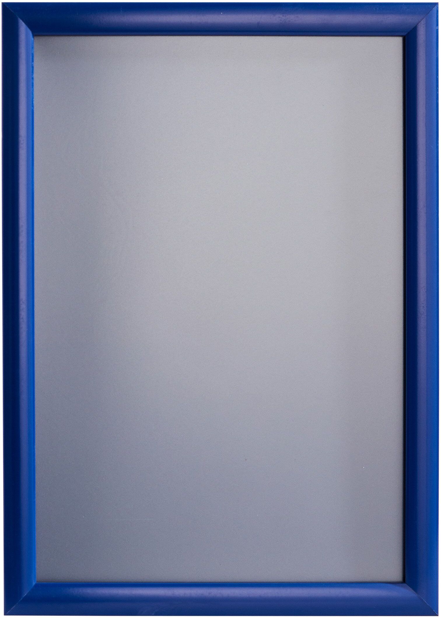 SPRINTIS Cadre clic-clac A3, adhésif En onglet   bleu, aluminium