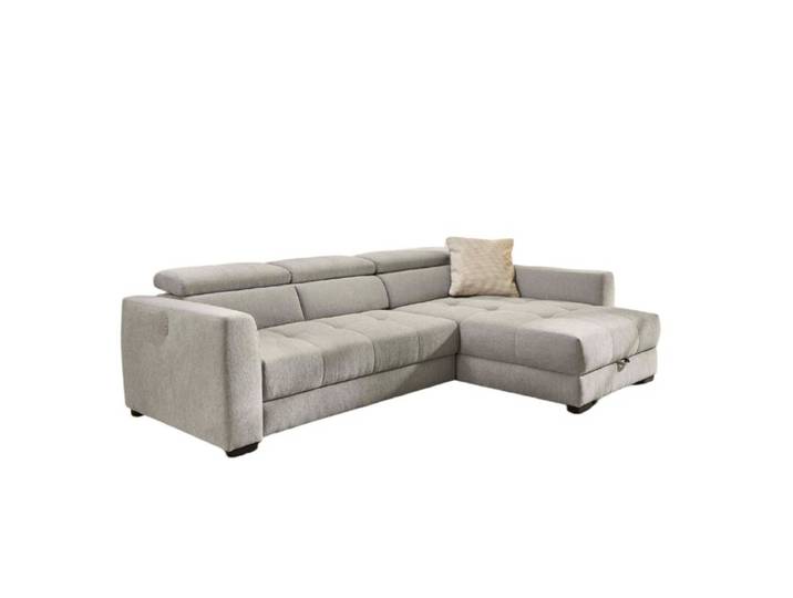 Trendstore Joanna Ecksofa inkl. USB-Anschluss, Bettkasten und Si
