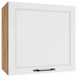 Küchenoberschrank Meran ca. 60x57x34 cm Weiß/Eiche