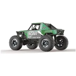 Wittmax Scout-24 1/24th Rock Crawler - Green (RTR Ready-to-Run)