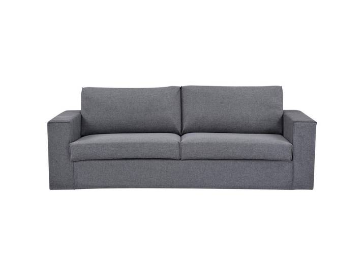 Livetastic 3-Sitzer-Sofa, Dunkelgrau, Kunststoff, Füllung: Polyester, 232x87x88 cm, Wohnzimmer, Sofas & Couches, Sofas, 3-Sitzer Sofas