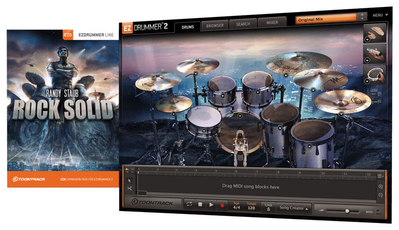 Toontrack EZX Rock Solid