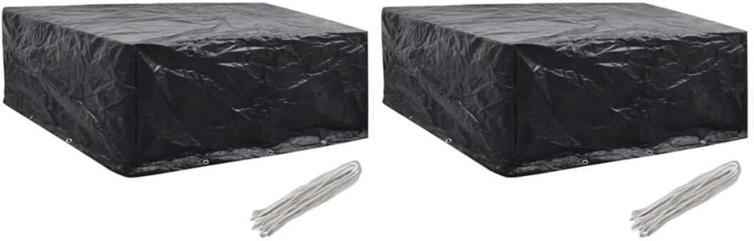 WFX Utility cm W Outdoor Patio Chair and Patio Table Cover Black 90cm x 260cm x 260cm