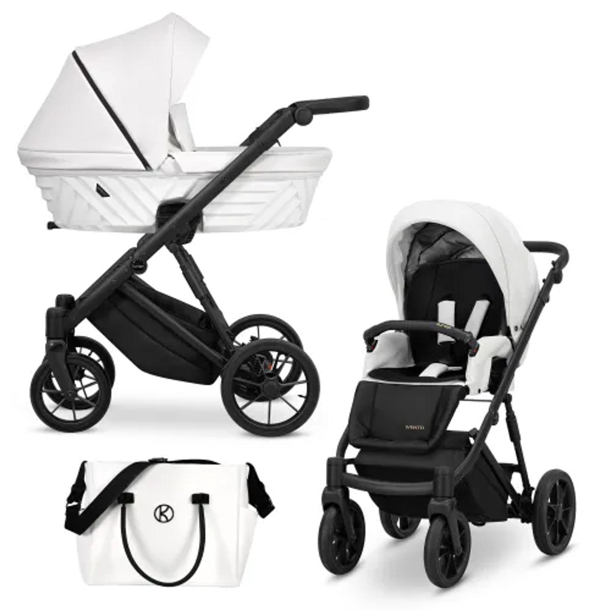 Kinderwagen Kunert Ivento 2in1 - Farbe: Weißperlmutt