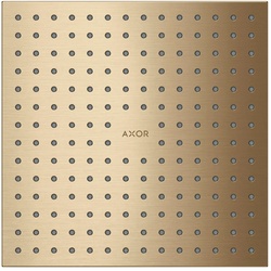Hansgrohe AXOR ShowerSolutions Kopfbrause 250/250 2jet Deckenintegriert, Brushed Bronze