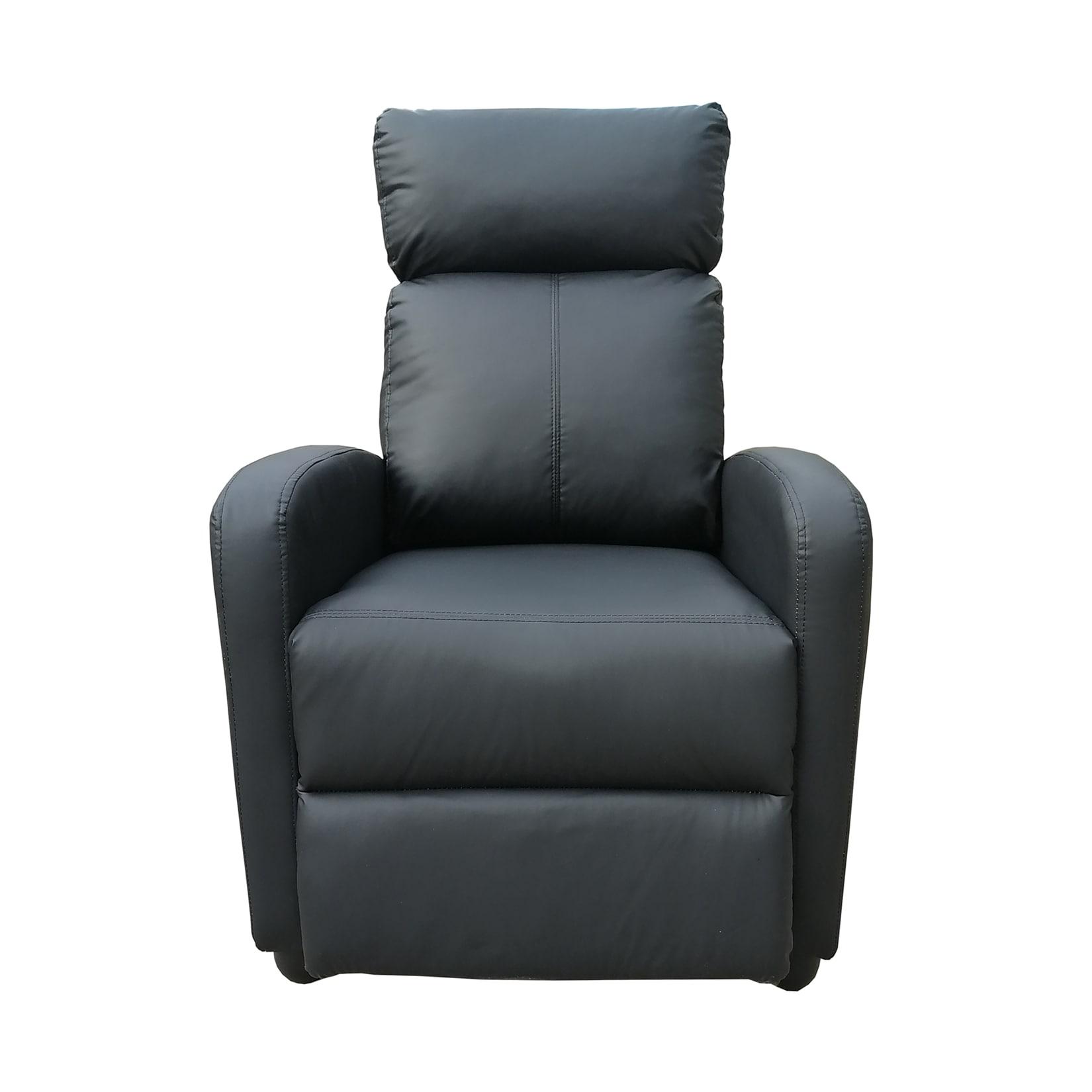 HTI-Living Relaxsessel Corrado Kunstleder Schwarz