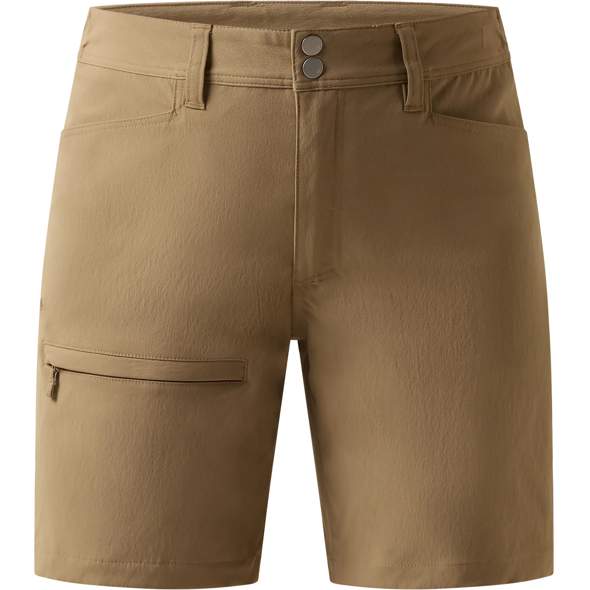 Haglöfs Alert Mid Damen Softshellhose braun Größe M Camping Widerstandsfähig Wasserabweisend