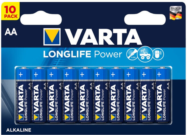 VARTA Batterie High Energy 10x AA 2900 mAh (4906121461)