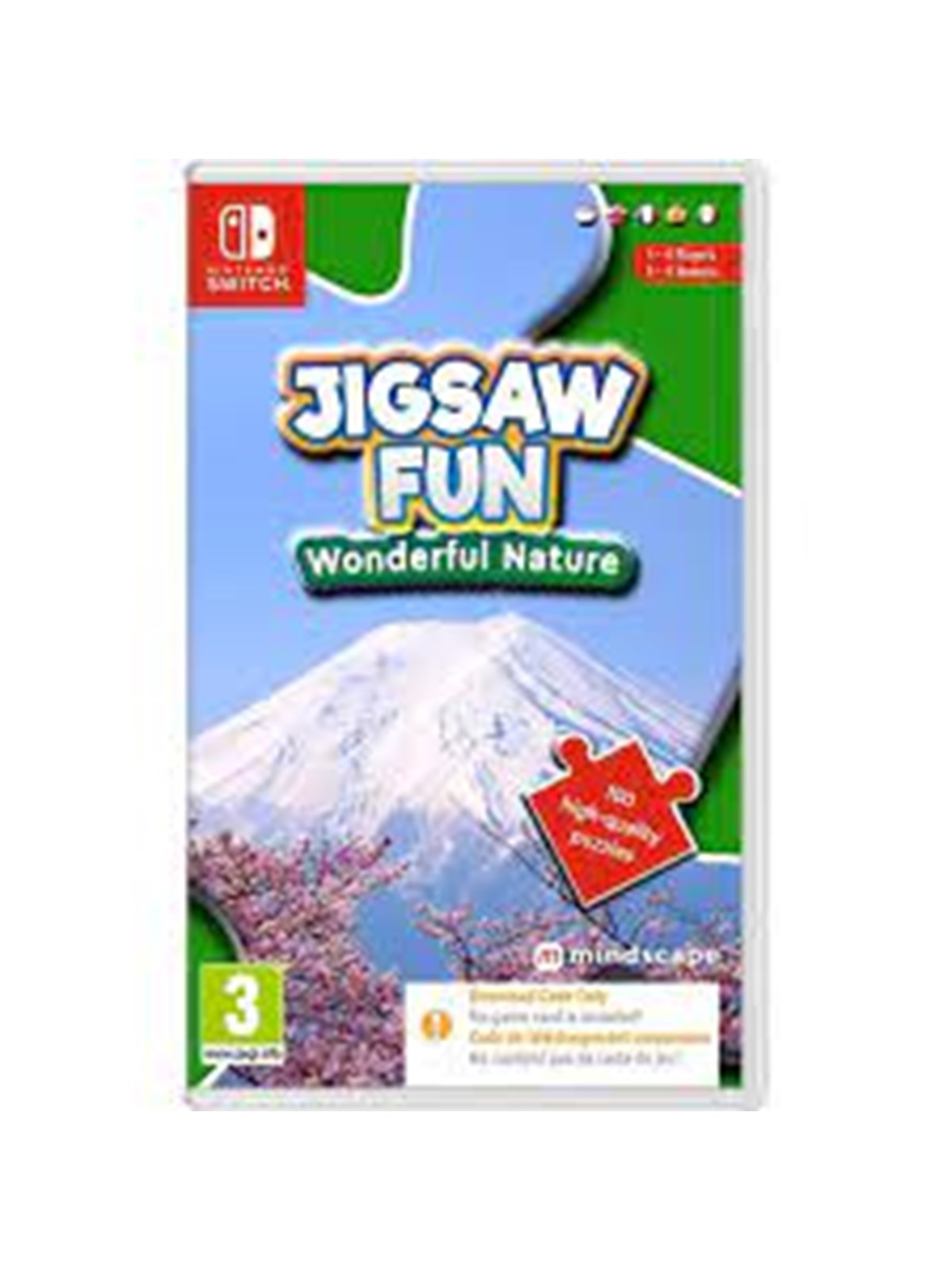 Jigsaw Fun: Wonderful Nature (Code in a Box) - Nintendo Switch - Puzzle - PEGI 3