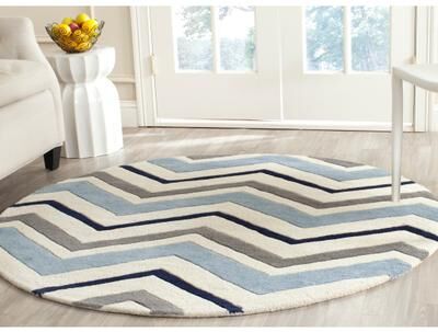 SAFAVIEH Handmade Chatham Arlene Modern Wool Rug