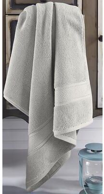 Home Mart Goods "3 Piece Set - Silver Cotton Super Soft Lightweight Absorbent Bath Towel 27""x54"" - 27"" x 54"""