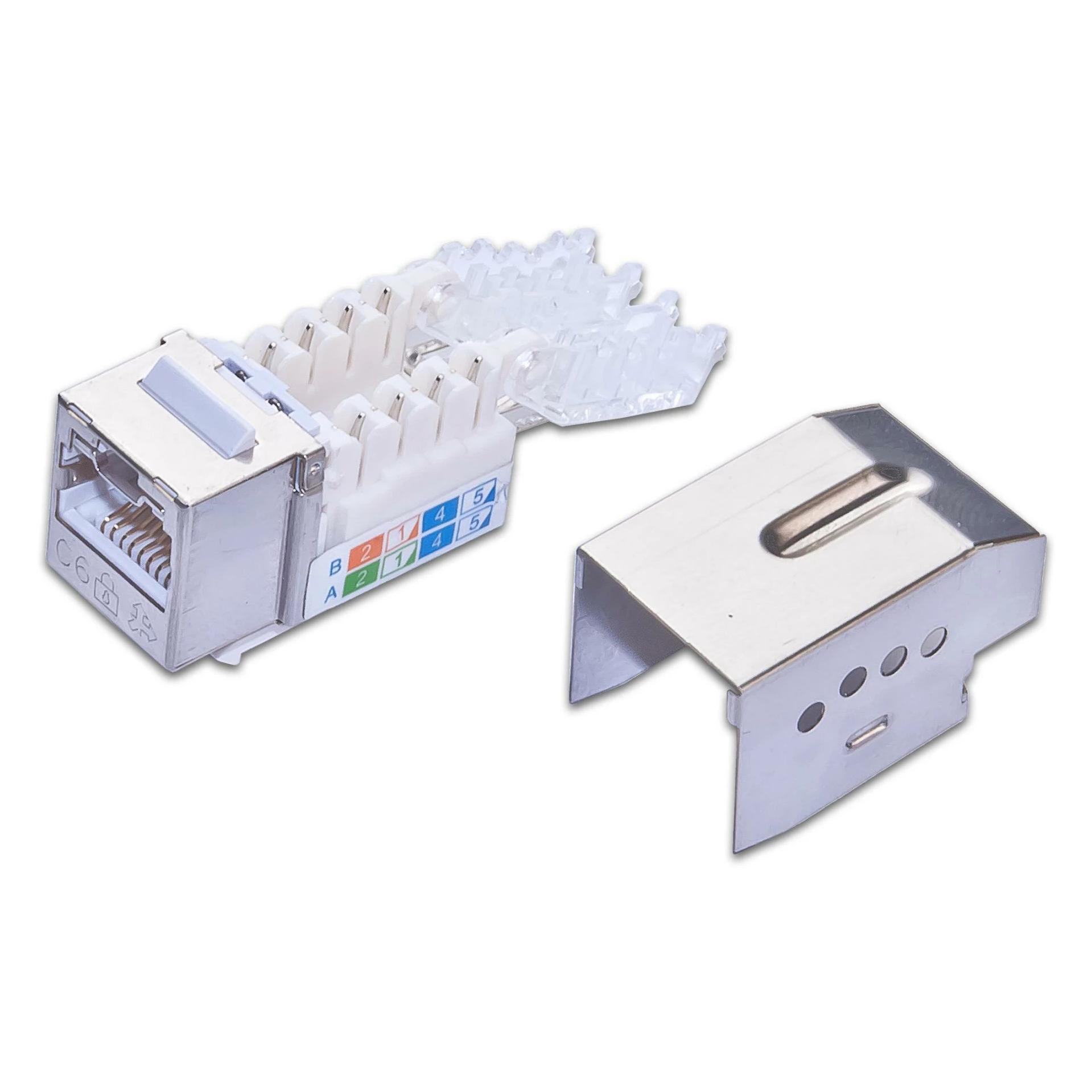 Wirewin Keystone Modul, Cat.6,abschliessbar (Keystone Modul) (WKS JACK KAT6 LOCK)